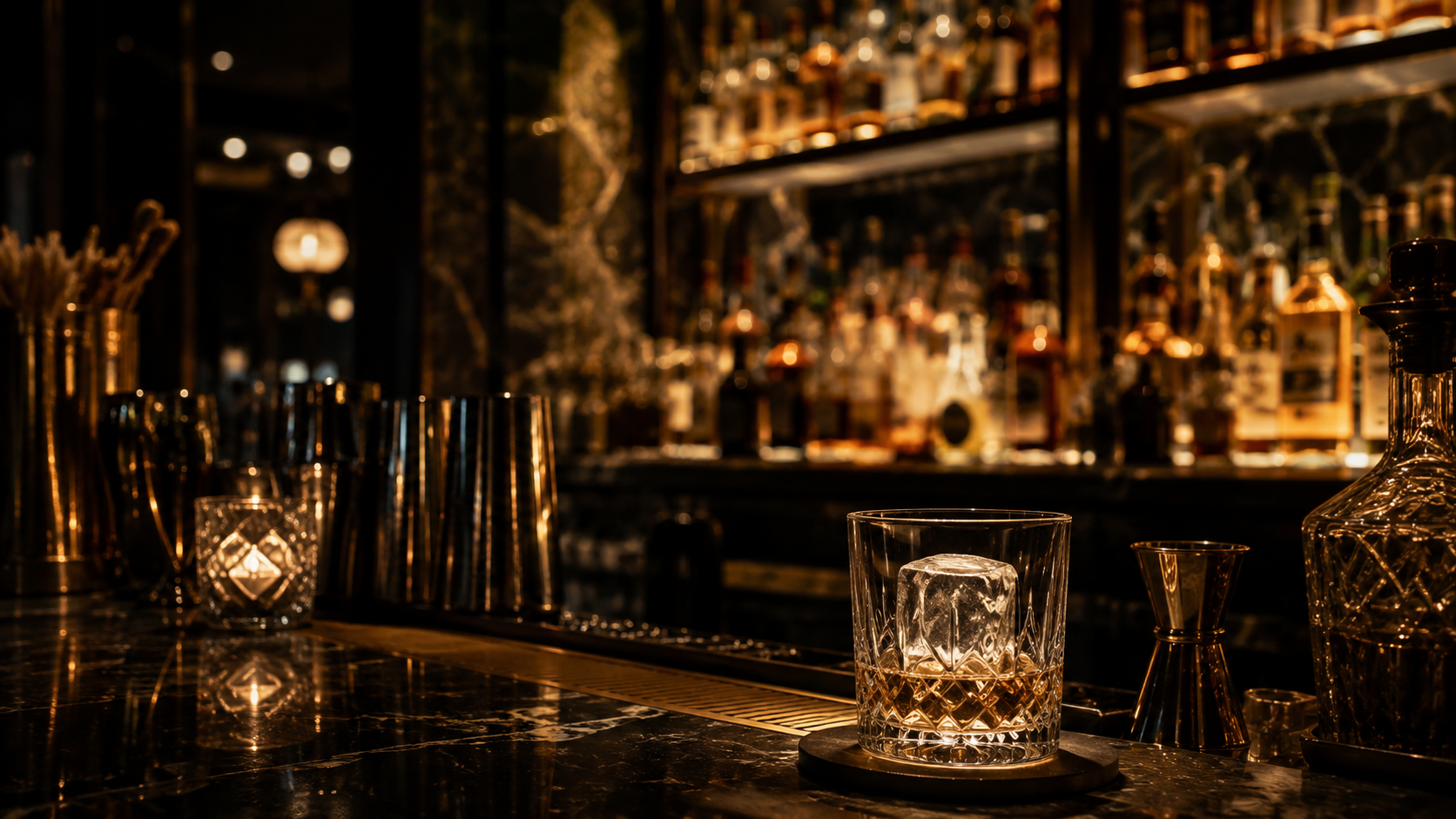 Bar à cocktails VIP parisien
