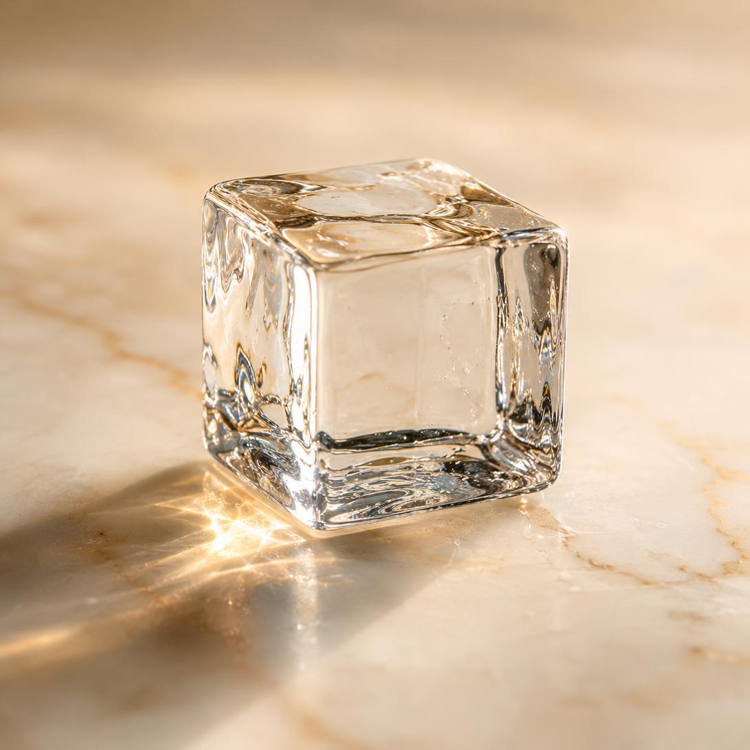 Glaçon cristallin Maison Glace